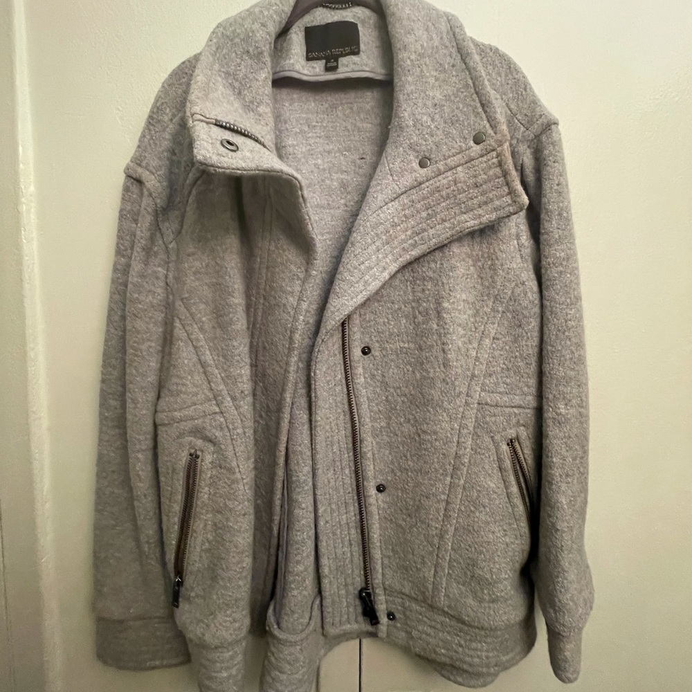 BANANA REPUBLIC Grey Coat Size Small